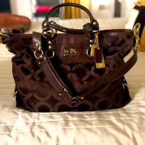 Authentic Coach 12963 Op Art Sign. Julianne Tote